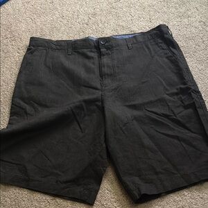 Banana Republic Black Flat Front Shorts